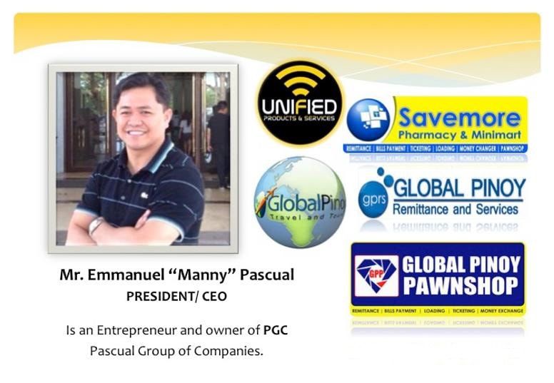 unified products and services imus cavite founder owner filipino cpa entrepreneur franchising home based online business legal legit main office official website